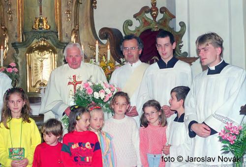 84. narozeniny Mons. Jana Machače (1999)