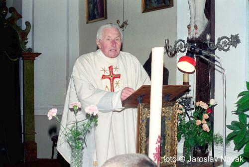 Křestní bohoslužba s P. Pavlem Aixnerem (1999)
