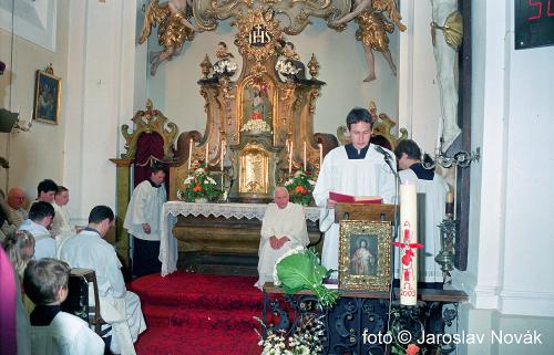 60 let kněžství Mons. Jana Machače (2003)