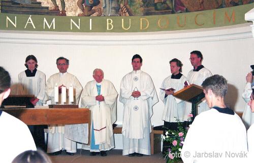 61 let kněžství Mons. Jana Machače (2004)